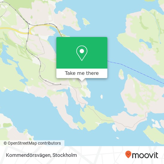 Kommendörsvägen map