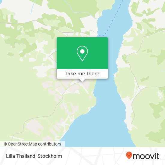 Lilla Thailand map