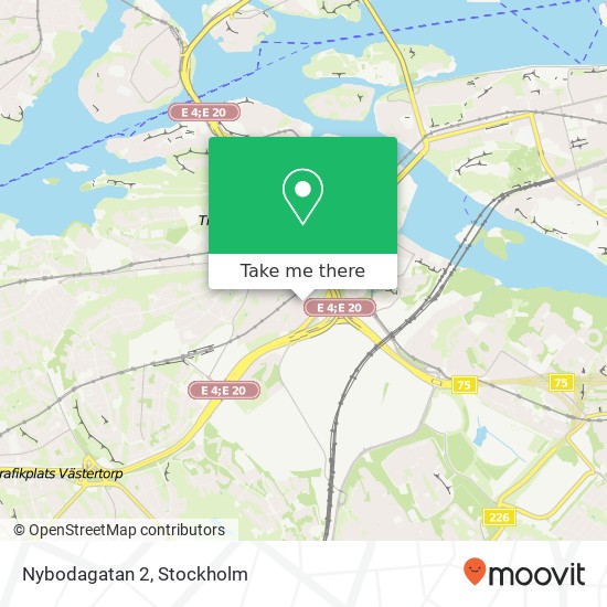 Nybodagatan 2 map