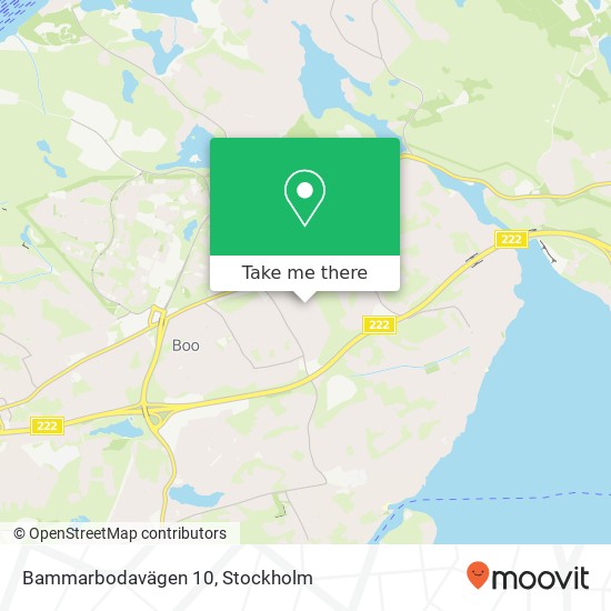 Bammarbodavägen 10 map