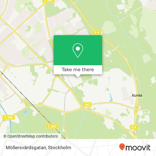 Möllersvärdsgatan map