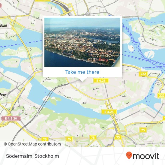 Södermalm map