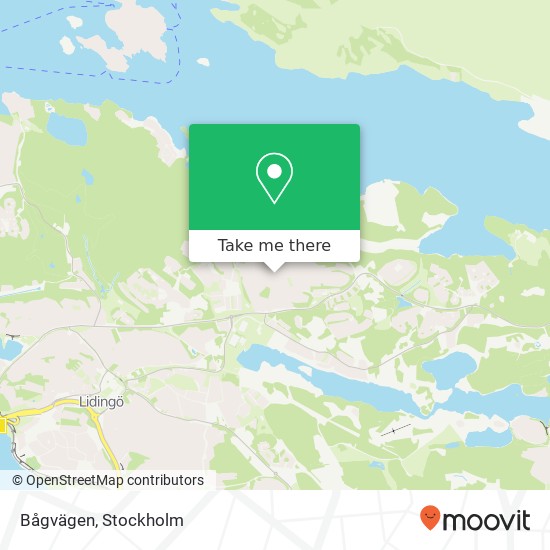 Bågvägen map