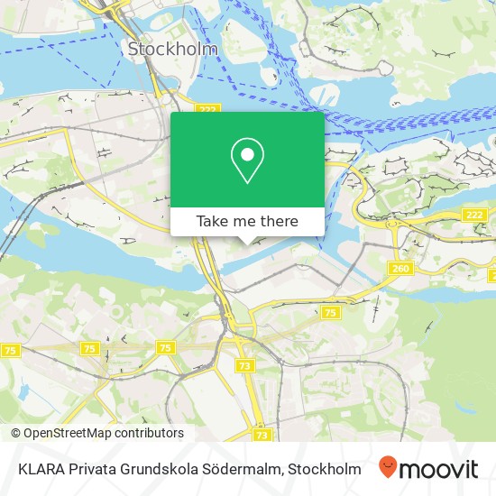 KLARA Privata Grundskola Södermalm map