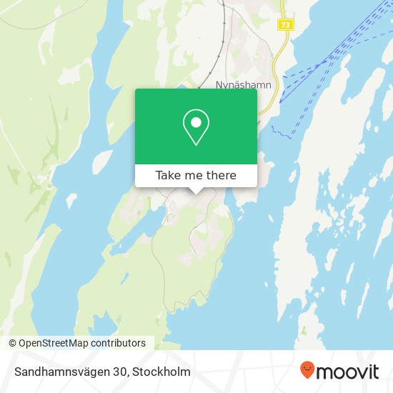 Sandhamnsvägen 30 map