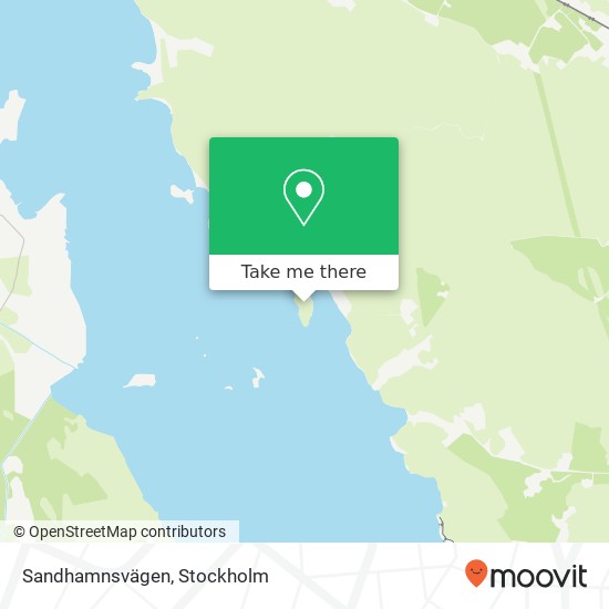 Sandhamnsvägen map