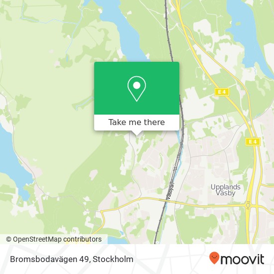 Bromsbodavägen 49 map