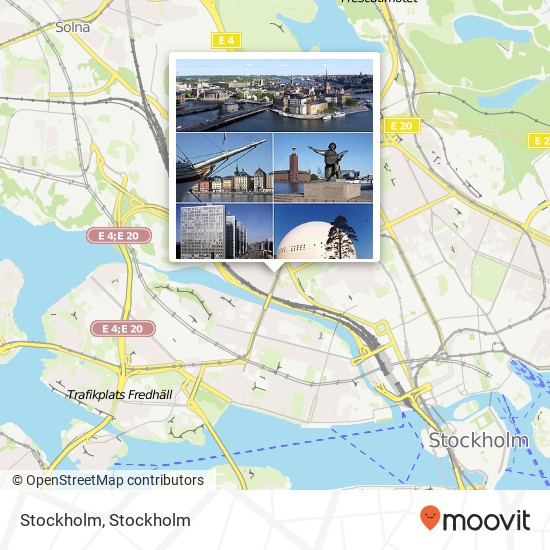 Stockholm map