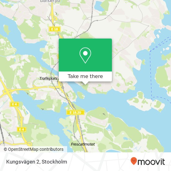 Kungsvägen 2 map