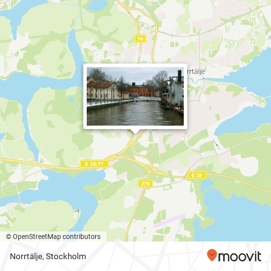 Norrtälje map