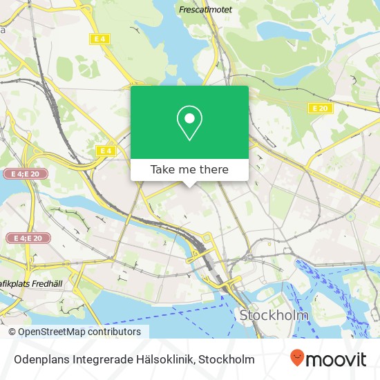 Odenplans Integrerade Hälsoklinik map