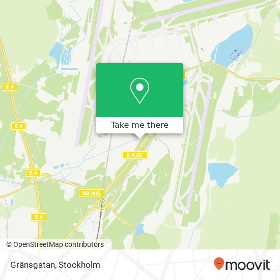 Gränsgatan map