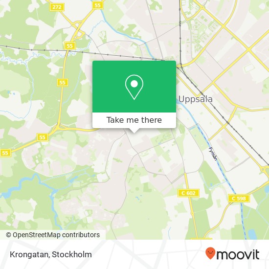 Krongatan map