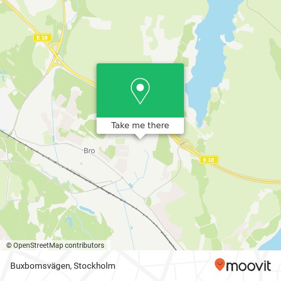 Buxbomsvägen map