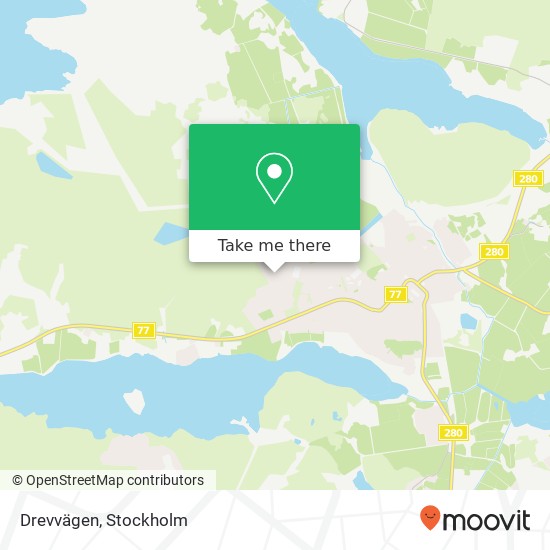 Drevvägen map