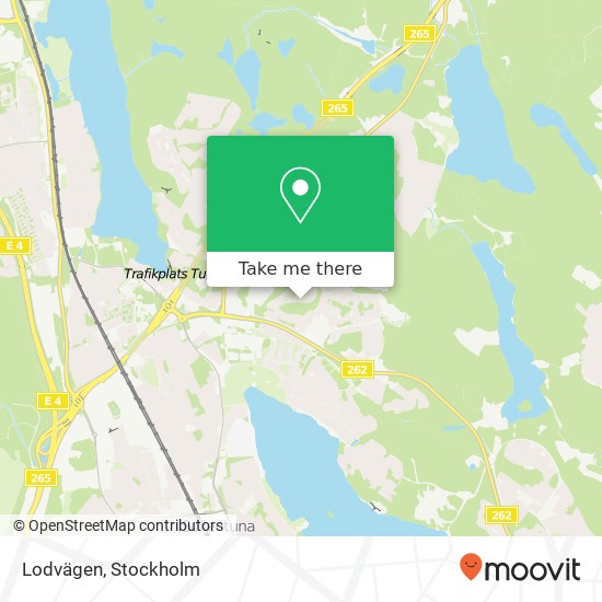 Lodvägen map