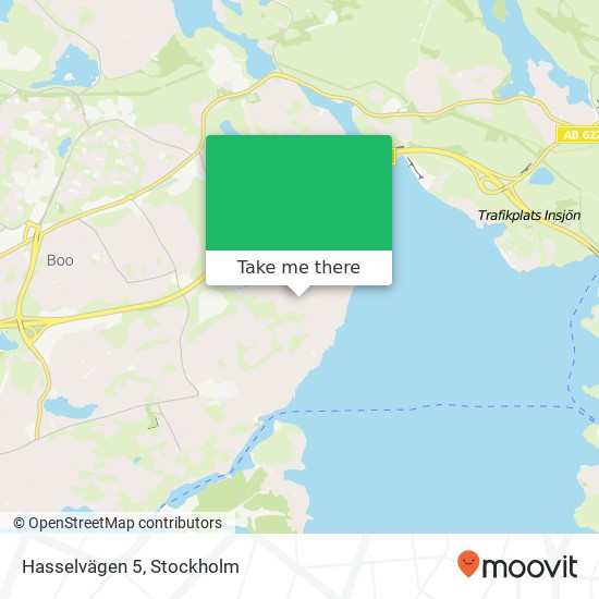 Hasselvägen 5 map