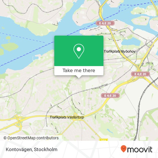 Kontovägen map