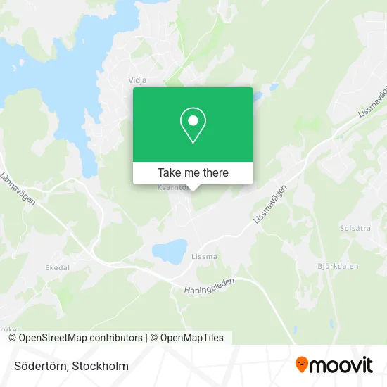 Södertörn map