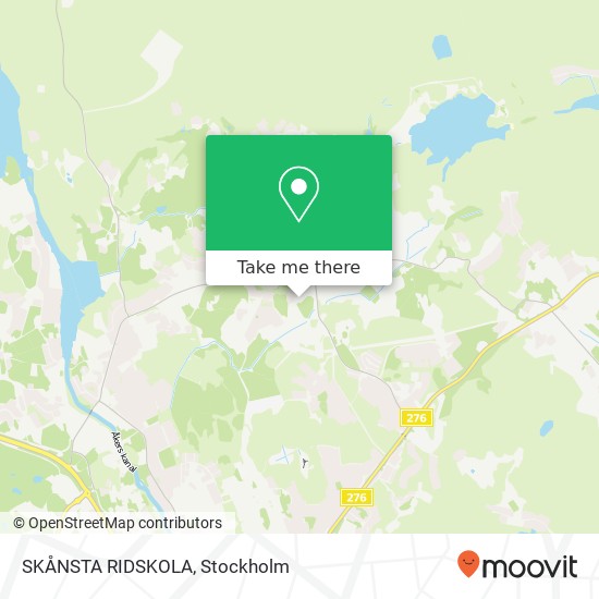 SKÅNSTA RIDSKOLA map