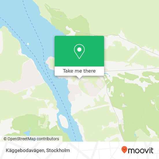 Käggebodavägen map