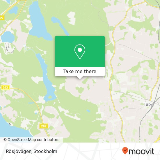 Rösjövägen map