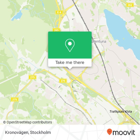 Kronovägen map