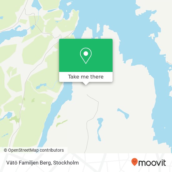 Vätö Familjen Berg map