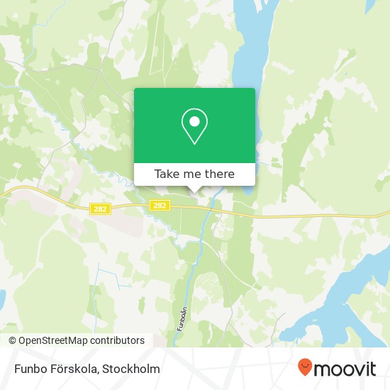 Funbo Förskola map