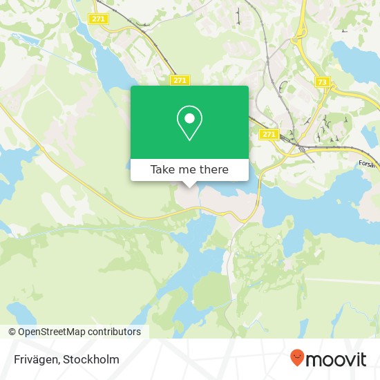 Frivägen map