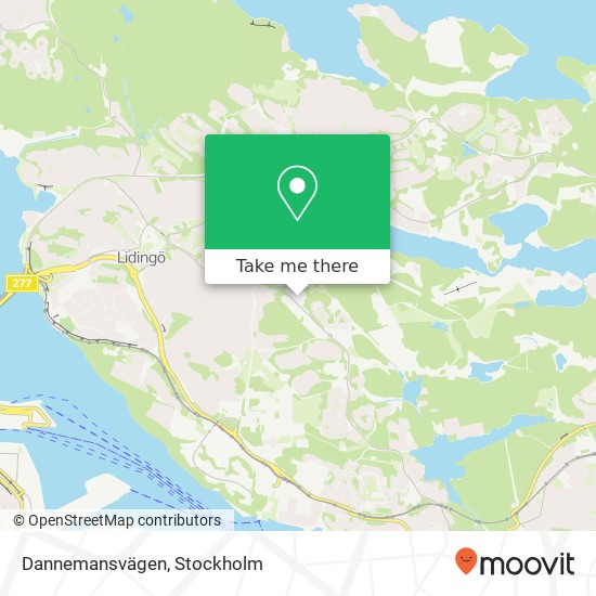 Dannemansvägen map