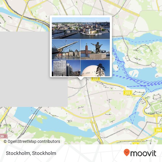 Stockholm map