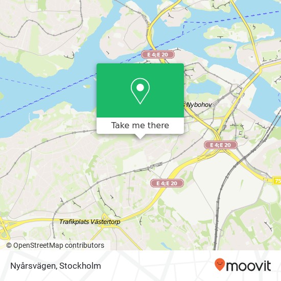 Nyårsvägen map