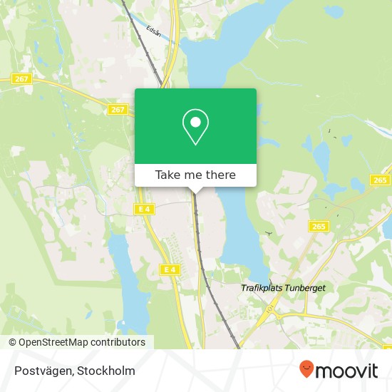 Postvägen map