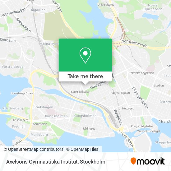 Axelsons Gymnastiska Institut map