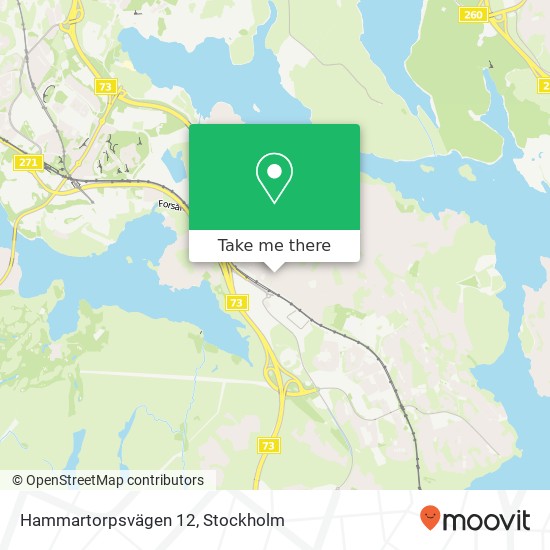 Hammartorpsvägen 12 map