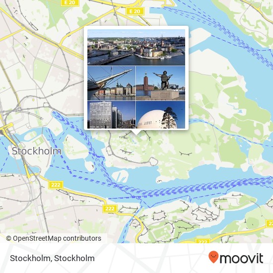 Stockholm map