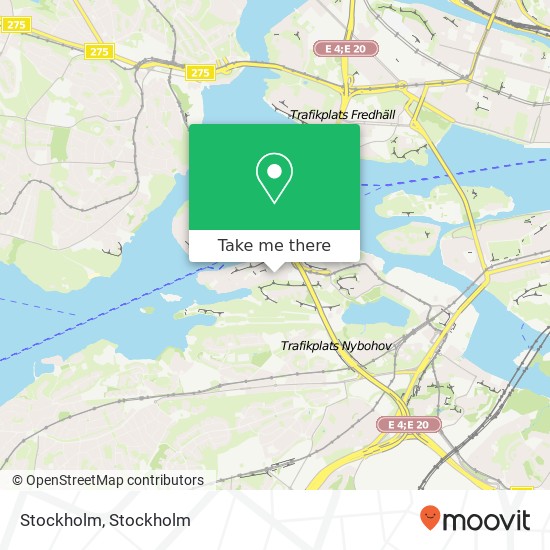 Stockholm map