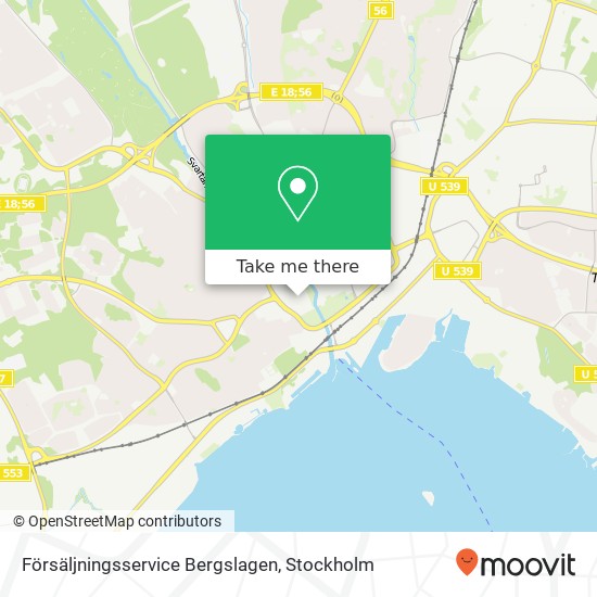 Försäljningsservice Bergslagen map