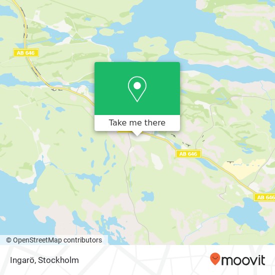 Ingarö map