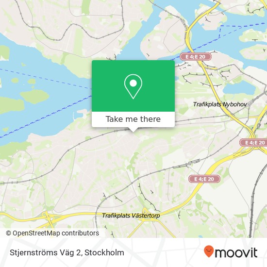 Stjernströms Väg 2 map