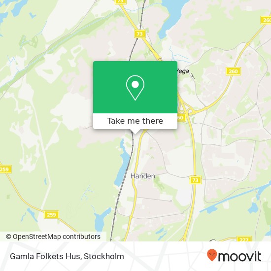 Gamla Folkets Hus map