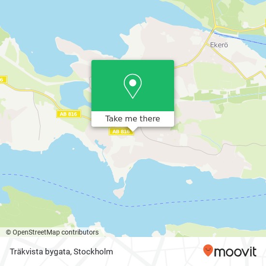 Träkvista bygata map