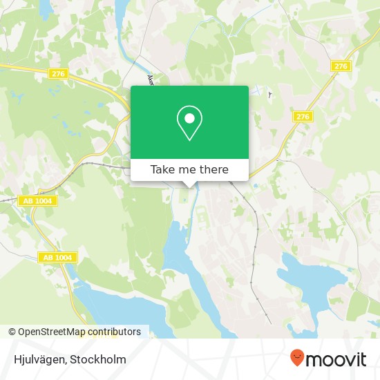 Hjulvägen map