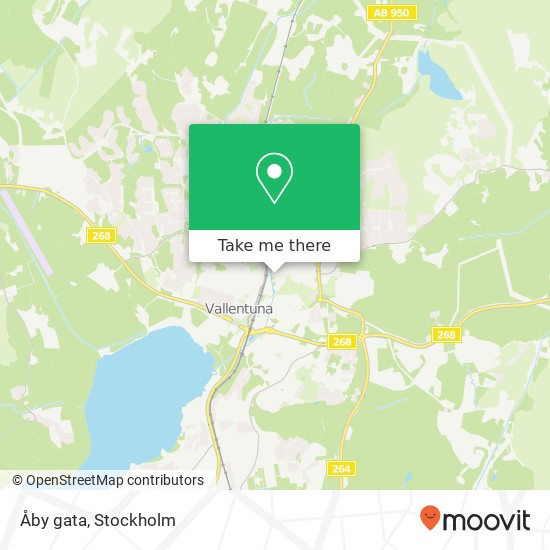 Åby gata map