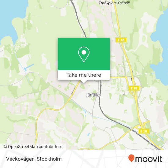 Veckovägen map