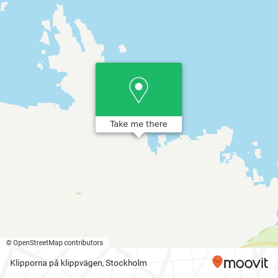 Klipporna på klippvägen map