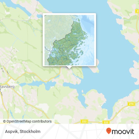 Aspvik map