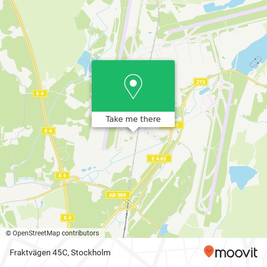 Fraktvägen 45C map