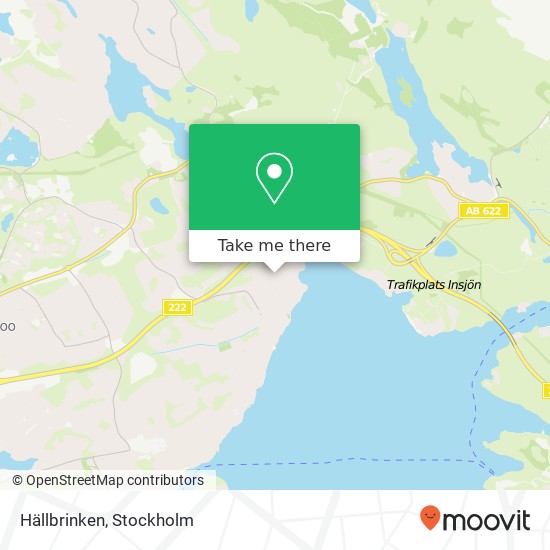 Hällbrinken map